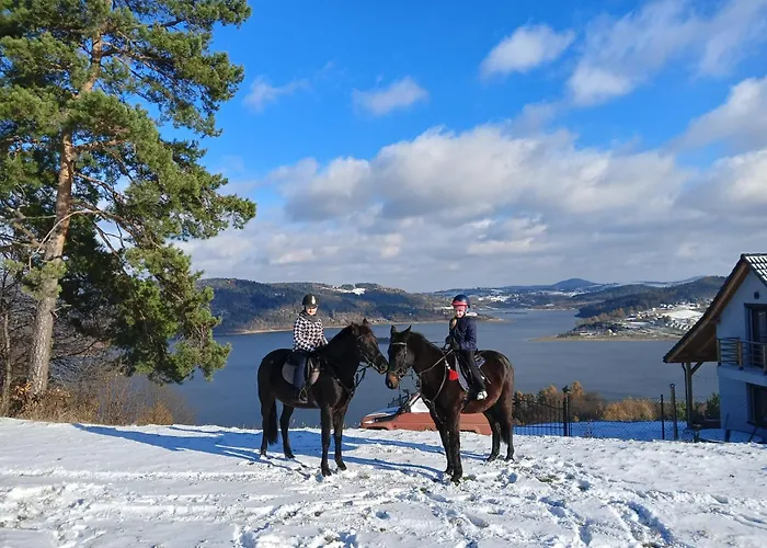 بيت للعطل Z Widokiem Na Gory